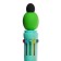Automatic ballpoint handle "Cuties", 10 color, mix