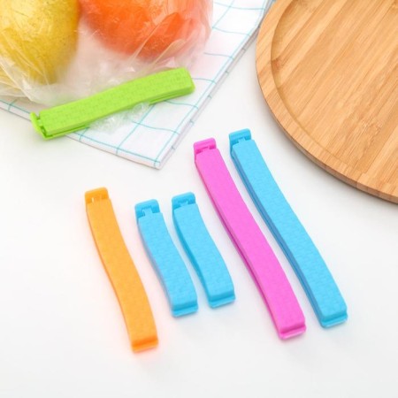 Clamps for packages of the share, 14/11/7 cm, 6 pcs, color mix-2