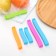 Clamps for packages of the share, 14/11/7 cm, 6 pcs, color mix