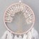 Dreams "tree with pearls" white-pink d = 16 cm 65x16 cm mix