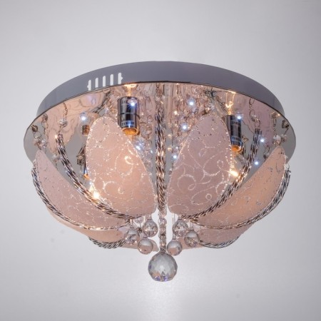 Chandelier 55725/400 CR chrome 4x40W E14 LED PDU 40x40x21cm-1