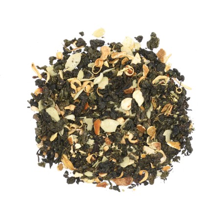 Green tea Chinese leaf oolun sweet almonds, 200 g-3