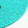 2-in-1 rug for a bowl/toilet for animals "Panda", 30 x 30 cm, turquoise