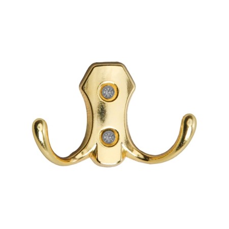 Hook furniture tundra TKD007, two -rod, gold-3