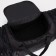 Board Road on a zipper, with an increase, 3 outer pockets, a long belt, black color