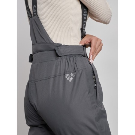 Semi -combinezone ski insulated female winter, size 44, color gray color-19