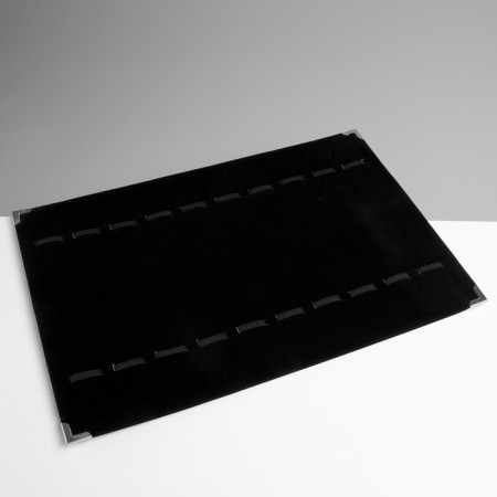 Strack for jewelry 10 departments, 39 × 27 × 1, black color-2