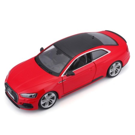 BBURAGO AUDI RS 5 Coupe, Die-Cast, 1:24, opening doors, red red-5