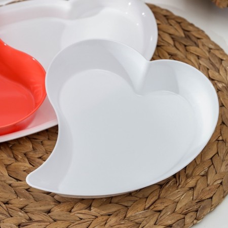 A set of plastic salad bowls "Romeo and Juliet", 2 pcs, on a stand, color mix-3