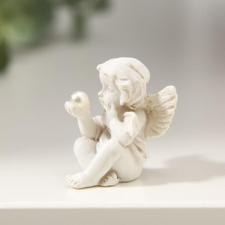 The souvenir Polystone "Angelok is considering the pearl" MIX 3.5x2.5x2.8 cm-4