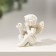 The souvenir Polystone "Angelok is considering the pearl" MIX 3.5x2.5x2.8 cm