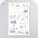 Tattoo on the body color "Bear. Winter Fun" 12x7.5 cm
