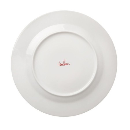 Dining plate Home Queen "White Lotus", D = 26.8 cm-1