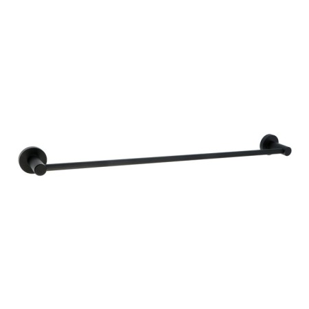 ACCOONA towel holder is a single, 60 cm, black color, brass