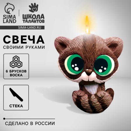 With your own hands. Blind the candle "Sweet Rocky", a set for creativity