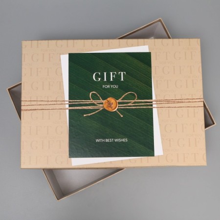 A set of boxes 15 in 1, gift packaging, “eco”, 12 x 7 x 4 cm - 44 x 31 x 15 cm-4