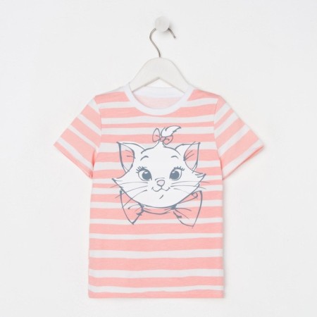 Children's T-shirt "Marie" cats Aristocrats, height 122-128, pink-6