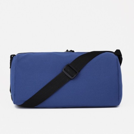 Sports bag with lightning, external pocket, blue color-3