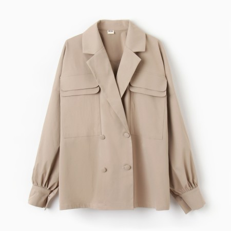 Women's jacket Minaku: safari beige color, rn 52-6