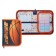 Penal 1 section 130 x 190 mm, hinged bar, Hatber "Basketball", black/orange (volumetric 3D risun) NPN_46066