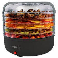 SCARLETT SC-FD421010, 125 W, 5 tiers, black, black