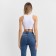 Top female, white color, size 46 (l)