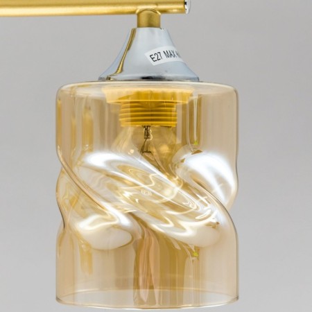 Cutilux Cutilux chandelier CL137142 60x40x29 cm, 4x60W, E27, yellow color-9