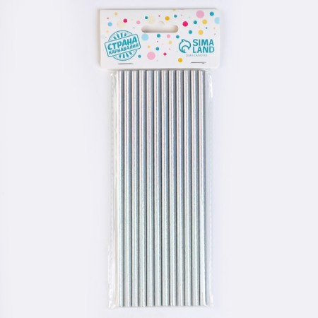 Cocktail tubes, set 12 pcs., Parish color-3