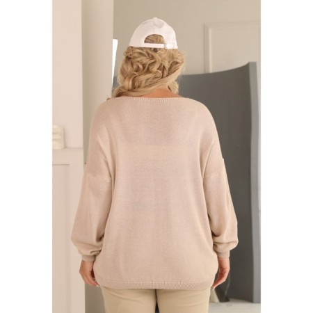Female pool Wisell, size 54, beige color-8