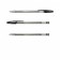 Gel pen Erichkrause, R-301 Classic Gel Stick, node 0.5mm, black ink, letter line 600 meters