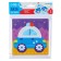Soft puzzle for the kids "Police Machine", 3 parts, crumb me