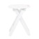 Folding stool, 350x390x445, snow