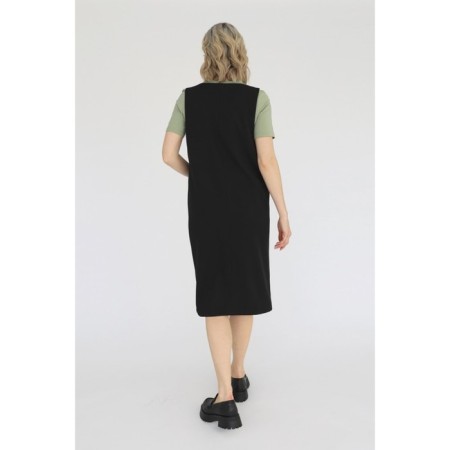 Sarafan with a V-neck, size 52-1