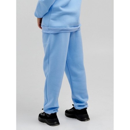 Women's pants with a company, size 44, blue color-4