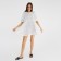 Dress summer female mist size 46, white