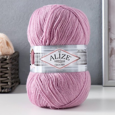 Yarn "Superlana Tig" 25% wool, 75% acrylic 570m/100g (505)