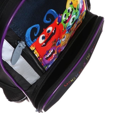School backpack, 37 x 26 x 13 cm, ergonomic back, Calligrata ORT "MONTRICS"-13