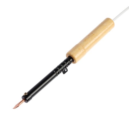 Tundra soldering iron, EPSN, wooden handle, wedge -shaped sting d = 4.2 mm, 40 watts, 220 B-4