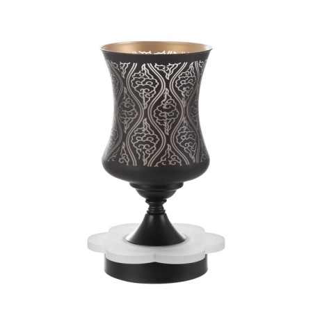 Aroma lace with backlight "Patterns" GU10 35W+RGB black 11x11x23 cm-8