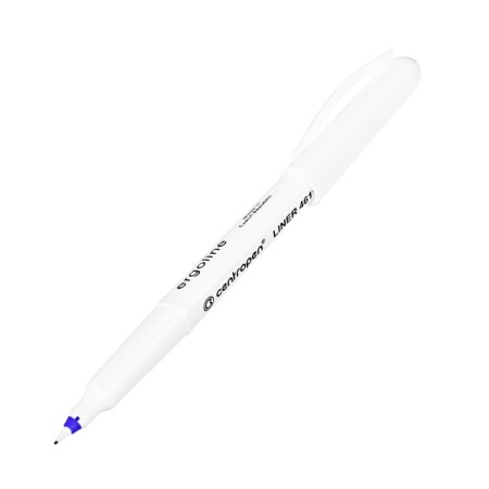 Capillary pen 0.8 mm centropen 4611, line 0.3 mm, blue, low dry, letter length of 1500 m-1