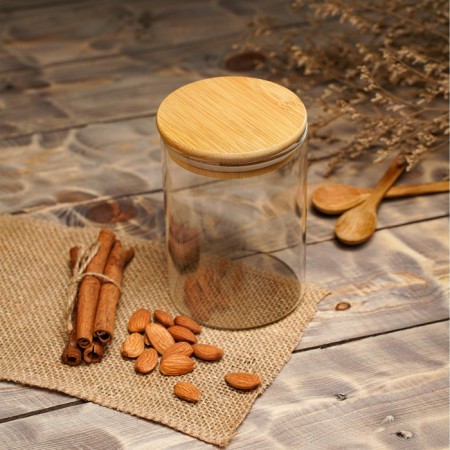 Glass Bank for bulk products Magistro "Eco", 550 ml, 8.5 × 12.5 cm-7