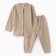 Kit (blouse, trousers) children, beige color, height 92 cm