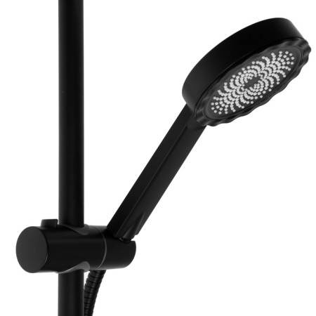 The shower system Zein Z1014, tropical and hand watering can, 2 hoses, soap dish, black-10