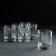 A set of low glass glasses of ISLAND, 300 ml, 6 pcs