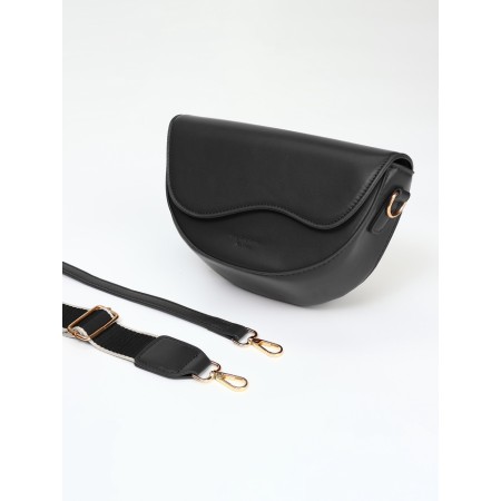 Bag Women's Messenger with Lightning, Black Color-9