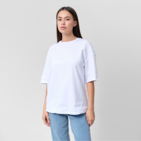 Women's T -shirt MIST BASIC, White, p. S-m