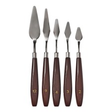 A set of mastikhins for the artist, 5 items (2.3.4.9,12)