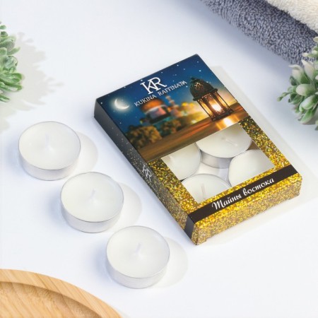 Aromatic tea candle 6 pcs. In under the box, "Secrets of the East"