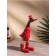 Souvenir "Duck in the summer outfit" col. red, tree 27 cm