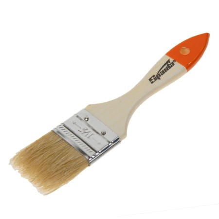 SPARTA SLIMLINE flat brush, wooden handle, natural bristles, 38 mm